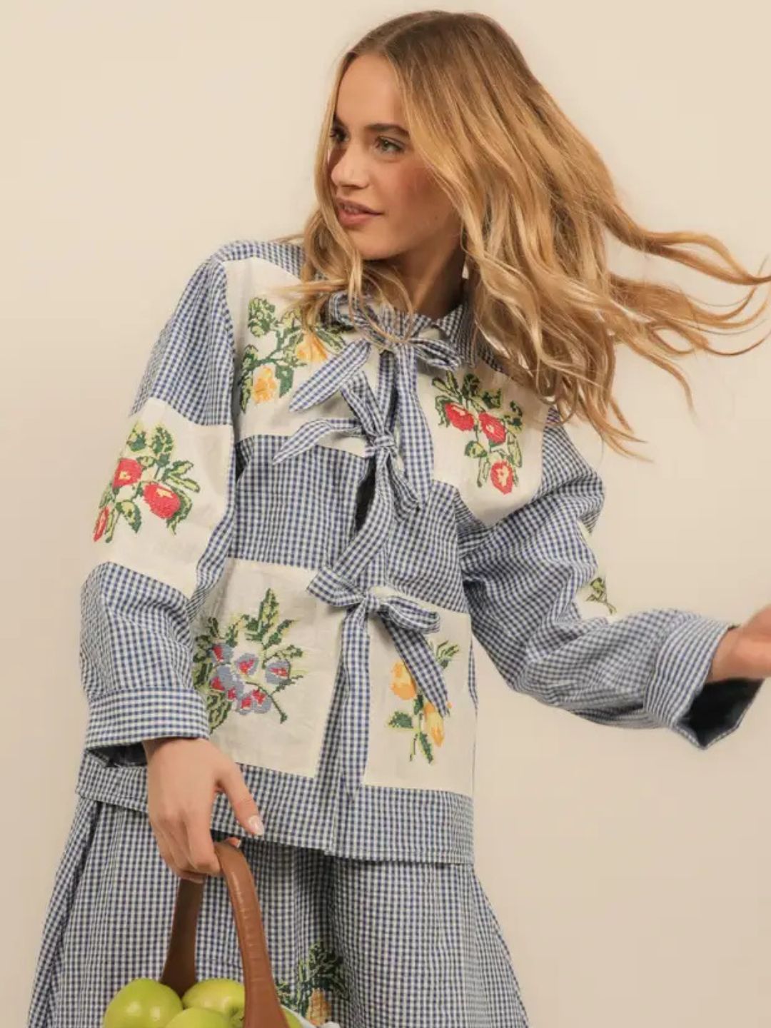 Camicia Berry Picnic