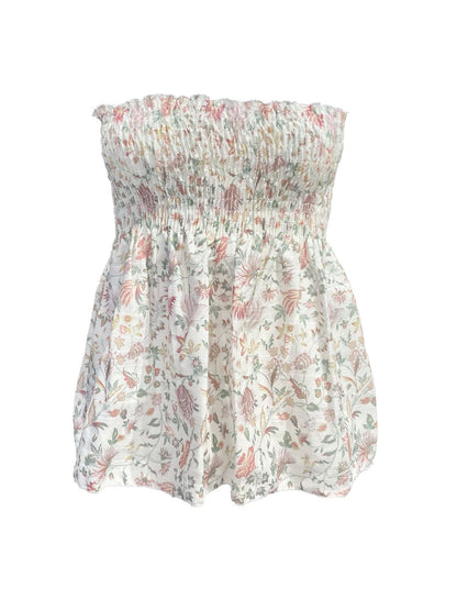 TOP Fantasia Paisley Punto Smock Galetta Ribes of LOVE