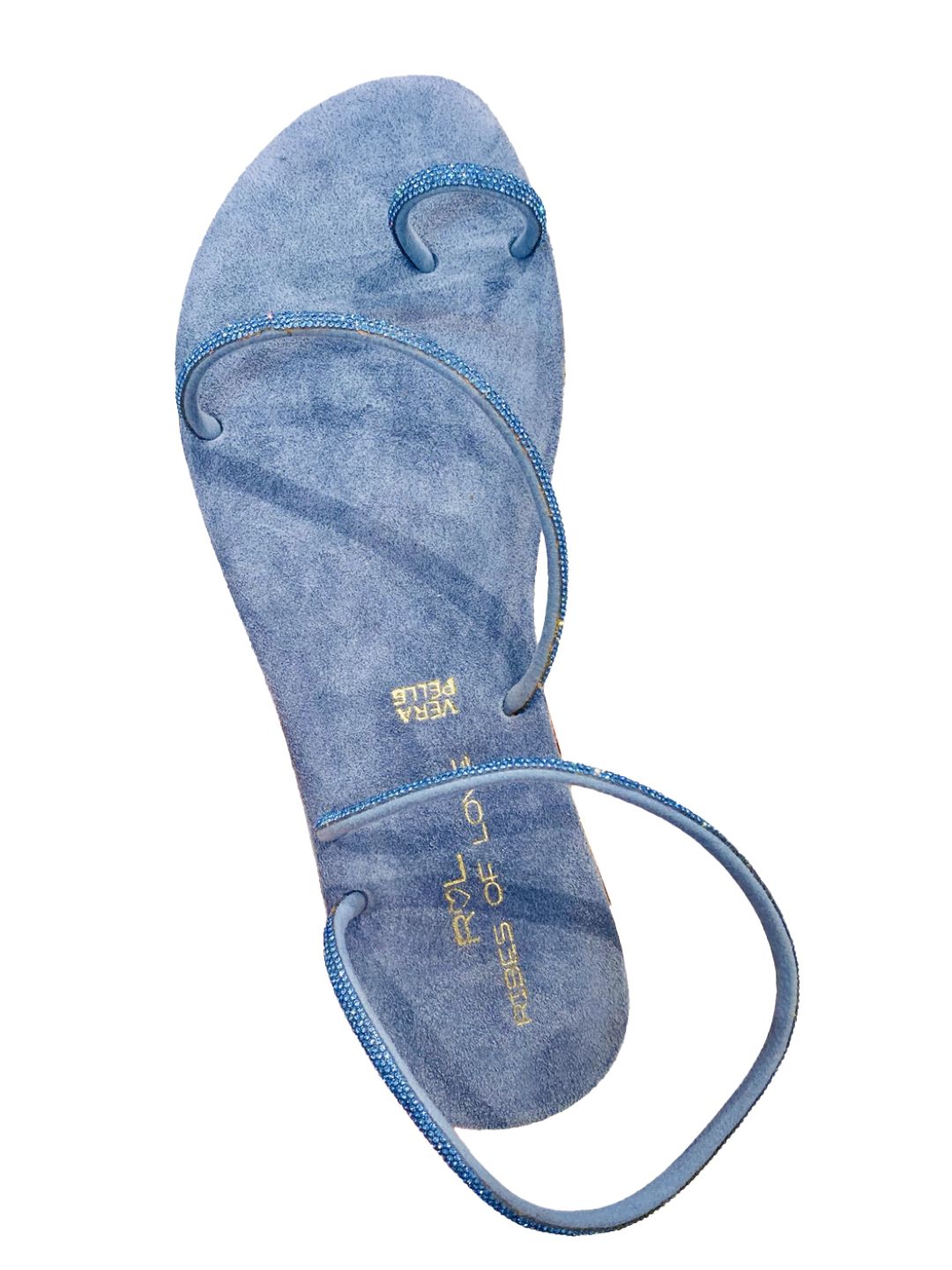 SANDALO GRECIA GLITTER Turchese Ribes of LOVE