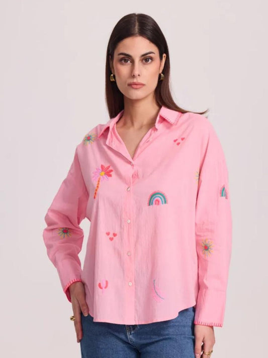 CAMICIA SAINT-TROPEZ Rosa 140