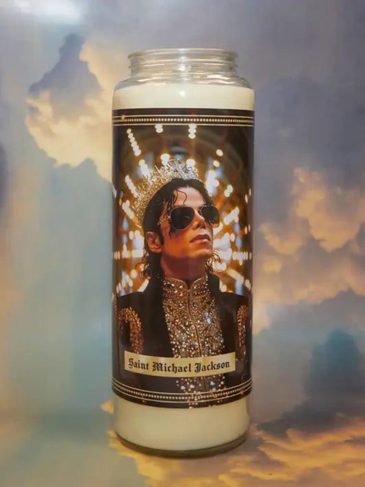CANDELA RELIGIOSA CON MICHAEL JACKSON