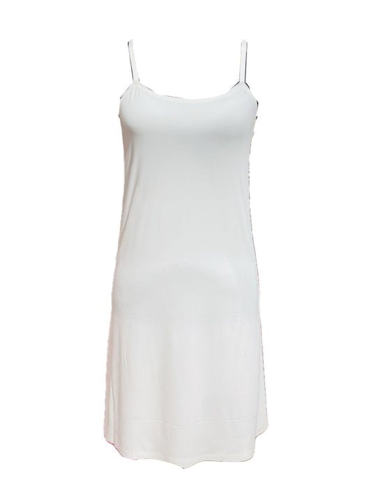 ABITO SOTTOVESTE MICROFIBRA COLOR BIANCO