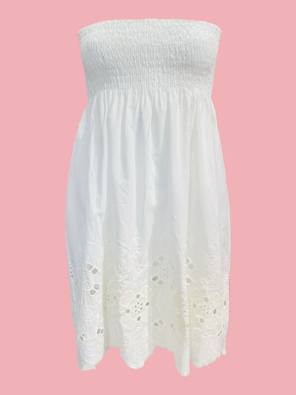 ABITO CORTO BASIC San Gallo Bianco Ribes of LOVE