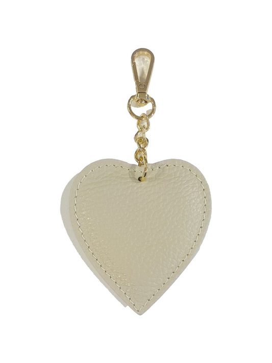 CUORE PORTACHIAVI IN PELLE BEIJE 134