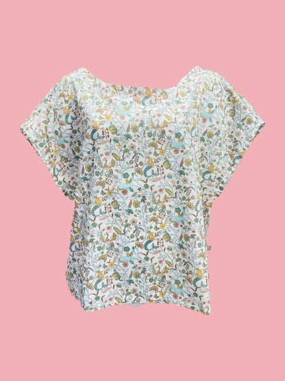 BLUSA scatoletta liberty Ribes of LOVE