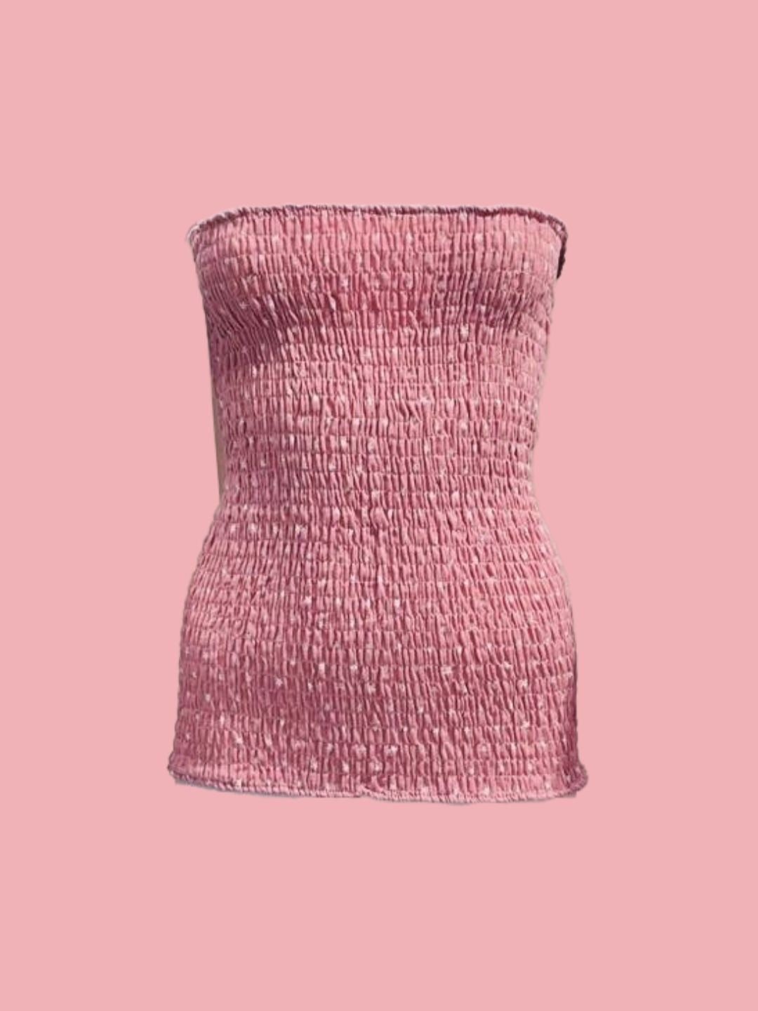 TOP punto smock stelle Ribes of LOVE