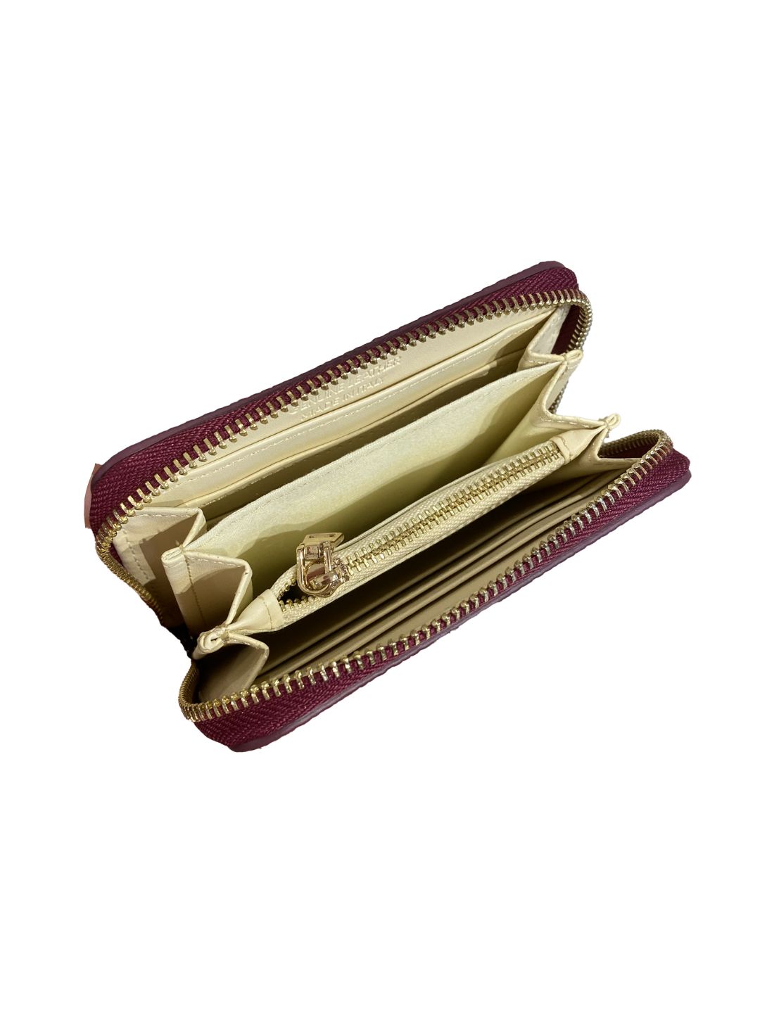 FUCHSIA LEATHER WALLET M5014