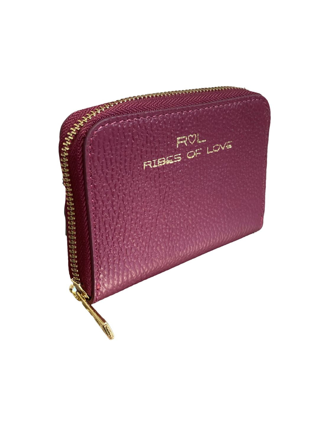 FUCHSIA LEATHER WALLET M5014