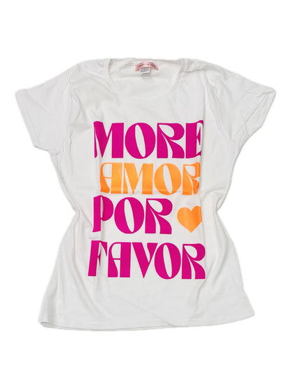 T-SHIRT MORE AMOR POR FAVOR Ribes of LOVE