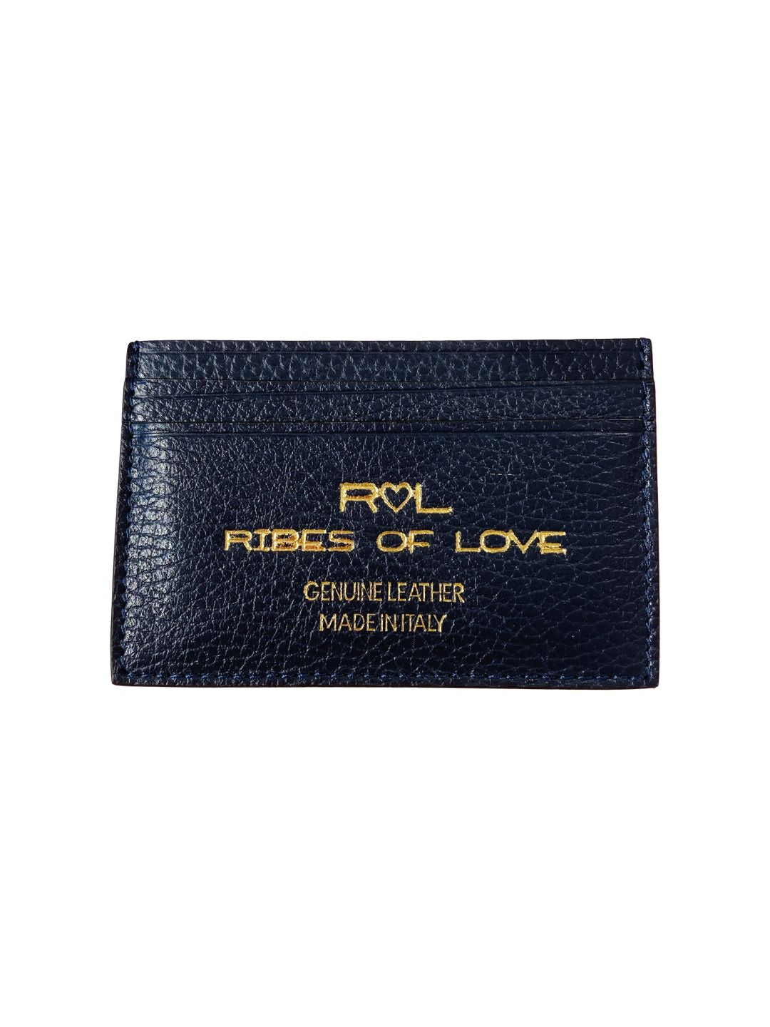 Portacarte in Pelle Blu Notte 131