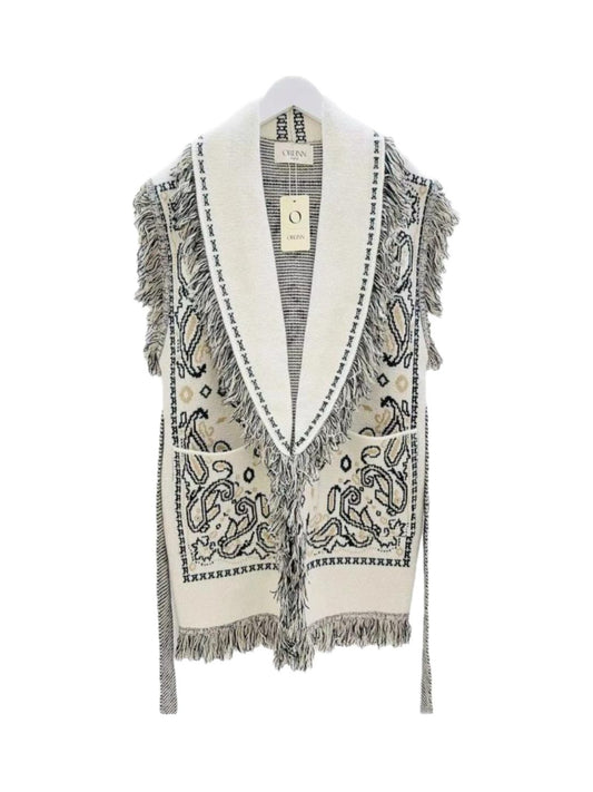 GILET BANDANA BIANCO