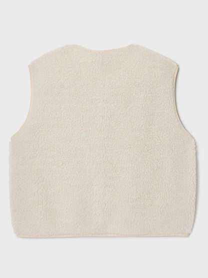 Gilet da donna Sherpa Panna