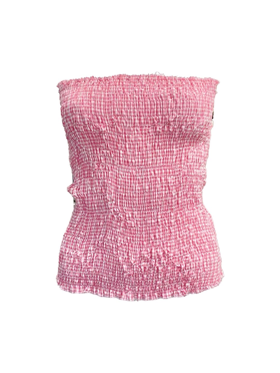 TOP punto smock Vichy Rosa Ribes of LOVE