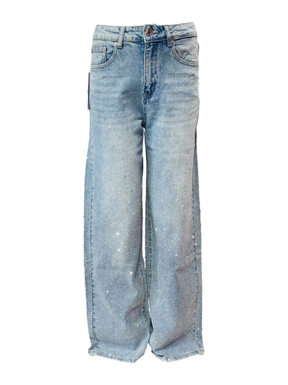 JEANS FULL STRASS C28