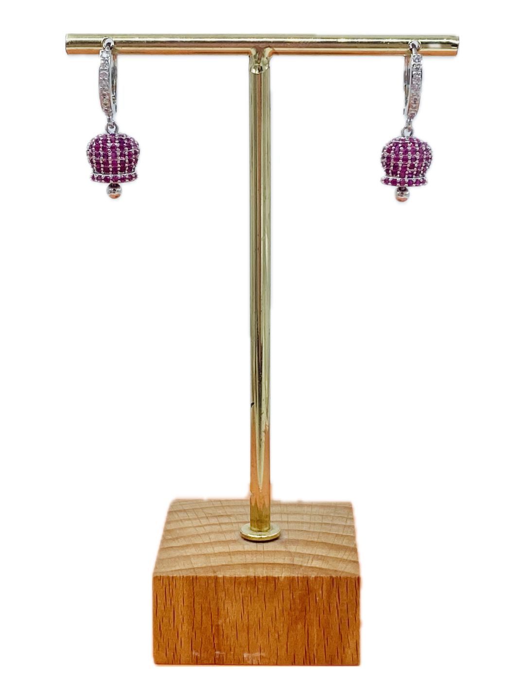 ORECCHINI CAMPANELLA STRASS 10525A