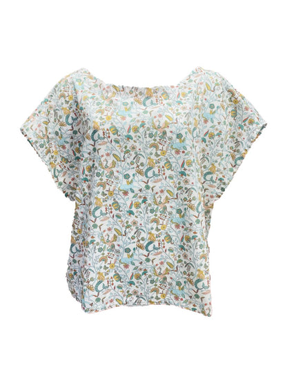 BLUSA scatoletta liberty Ribes of LOVE