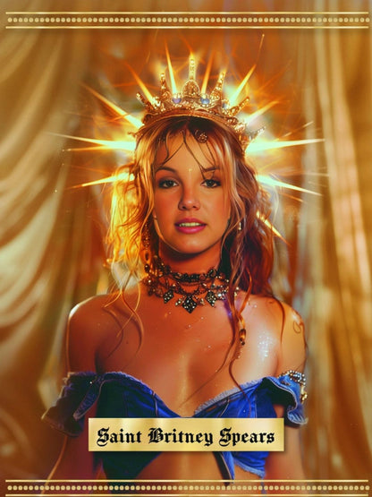 CANDELA RELIGIOSA CON BRITNEY SPEARS