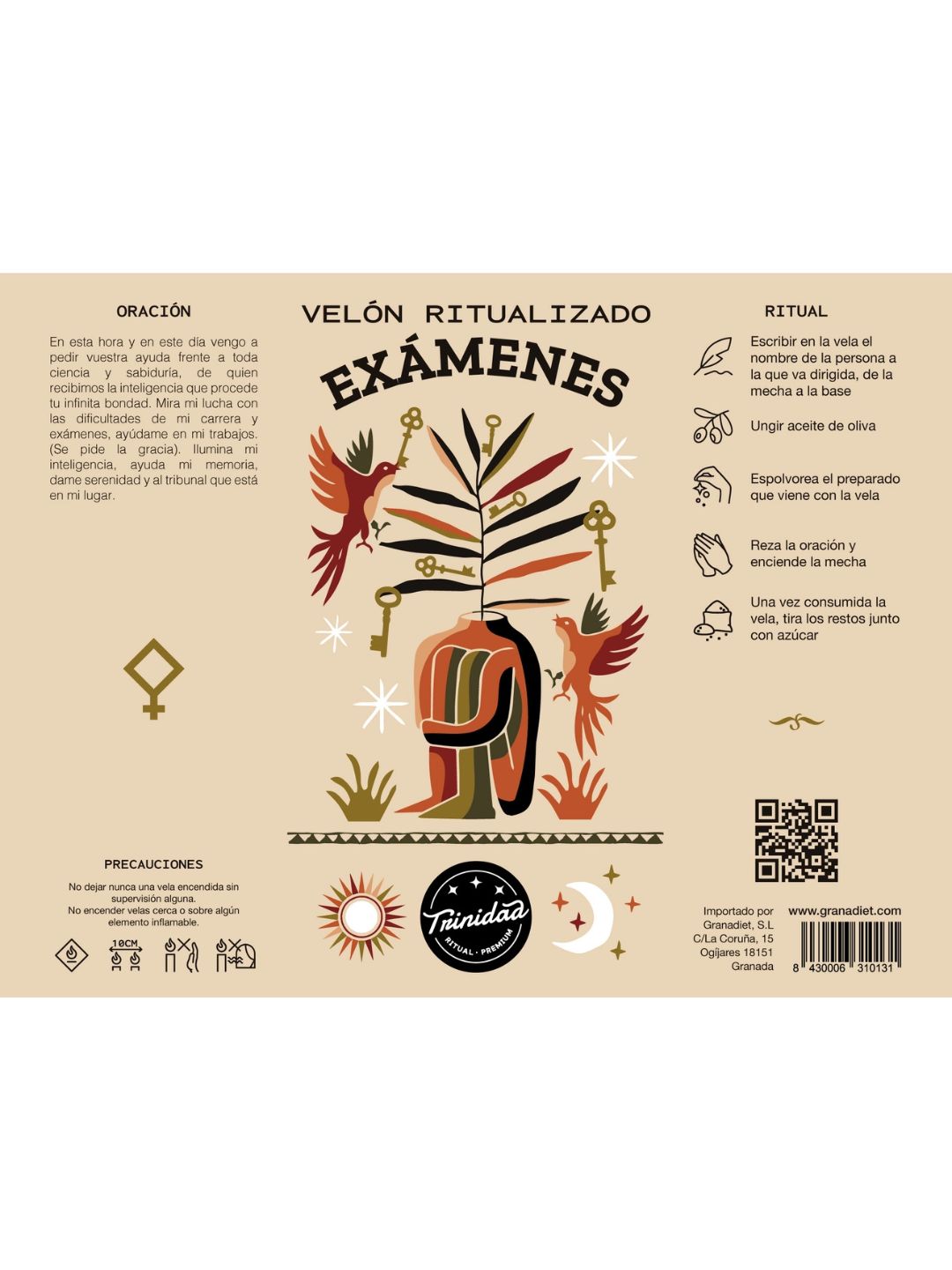 CANDELA RITUALI "EXAMENES"