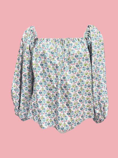 BLUSA Puffy liberty rosa Ribes of LOVE