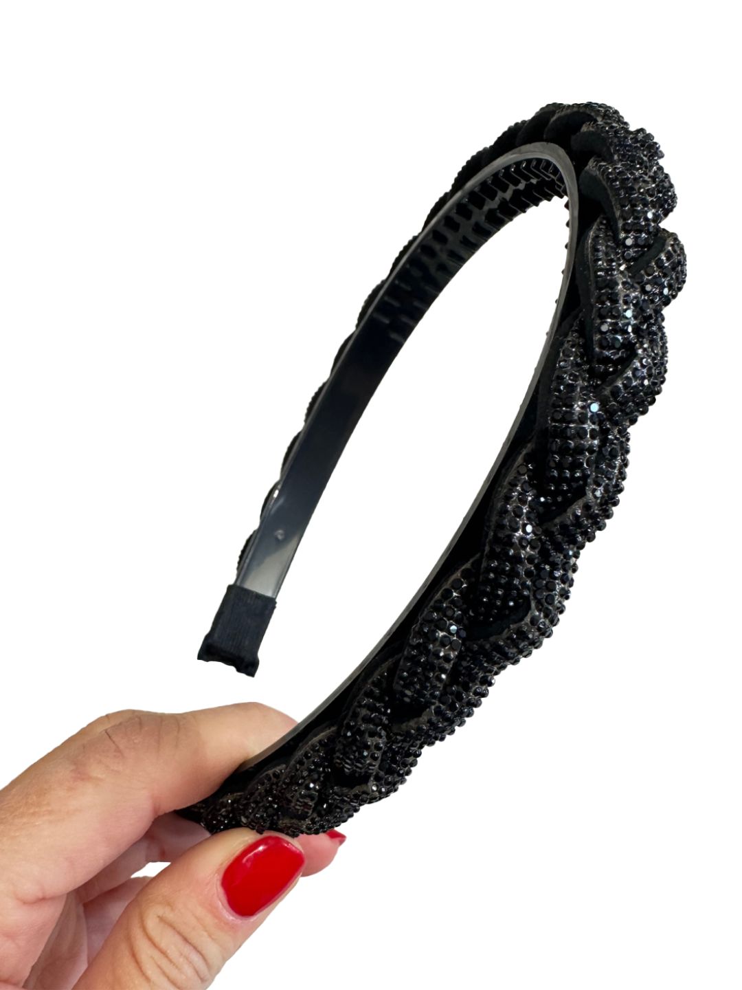 CERCHIETTO STRASS Treccia art.556