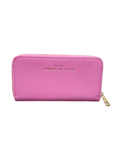 PORTAFOGLIO GRANDE IN PELLE ROSA BUBBLE 5013
