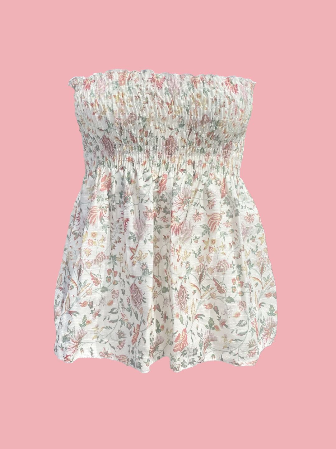 TOP Fantasia Paisley Punto Smock Galetta Ribes of LOVE