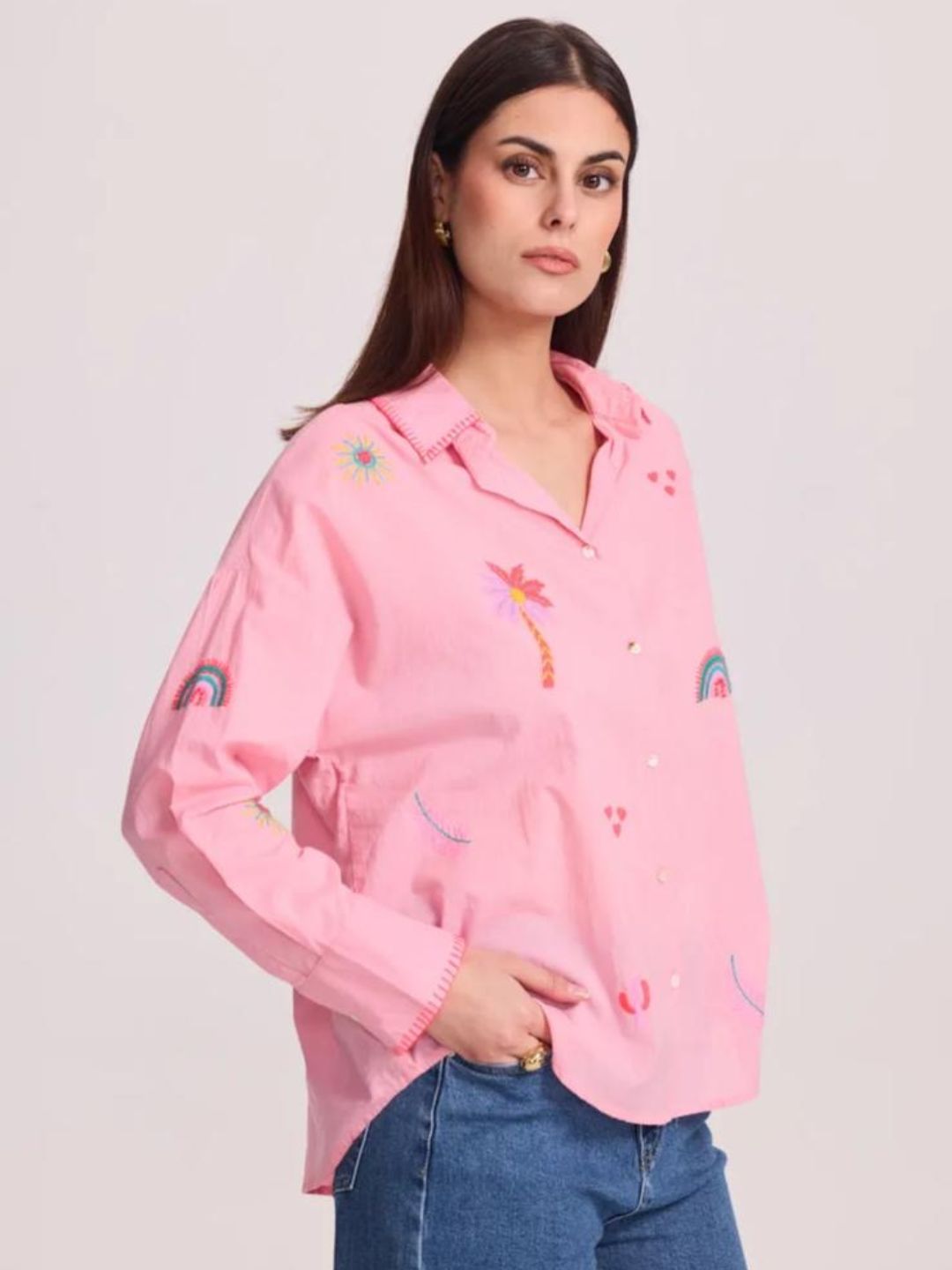 CAMICIA SAINT-TROPEZ Rosa 140