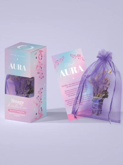 SMUDGE salvia "AURA" Rituel De Lune