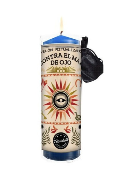 CANDELA RITUALIZZATA CONTRO IL MALOCCHIO