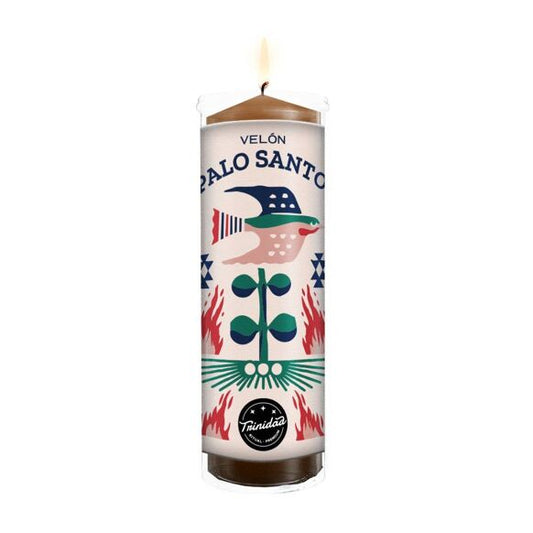 CANDELA RITUALIZZATA PALO SANTO