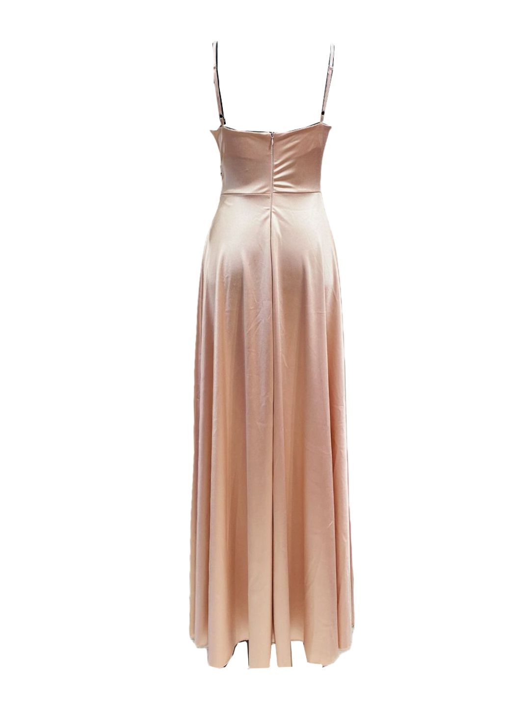PINK SATIN CEREMONIAL DRESS 24780