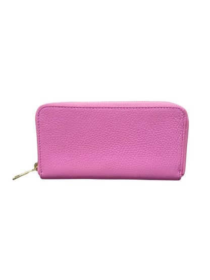 PORTAFOGLIO GRANDE IN PELLE ROSA BUBBLE 5013