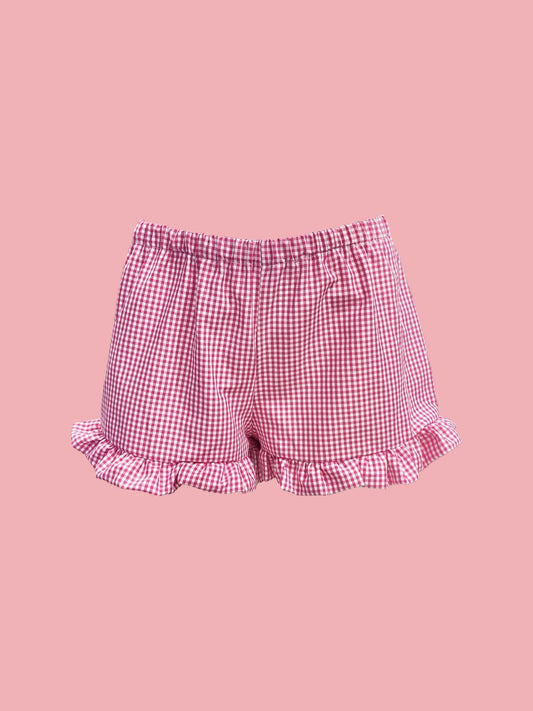 Shorts Vichy Galetta Fragola Ribes of LOVE
