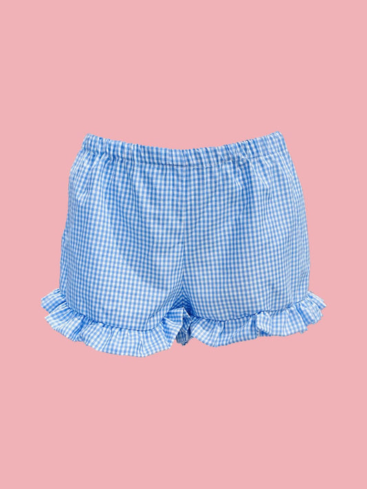 Shorts Vichy Galetta Azzurro Ribes of LOVE