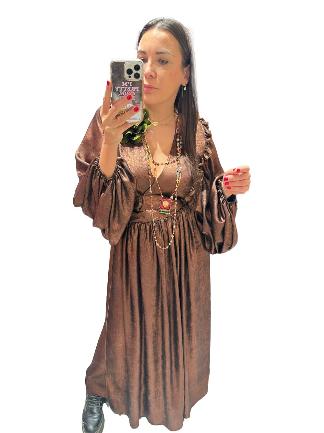 Abito Kimono Bronzo
