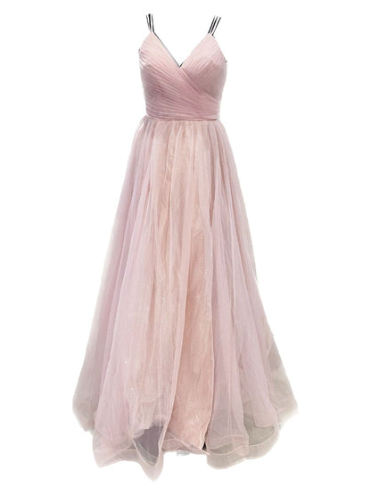ABITO DA CERIMONIA TULLE CUORE Rosa 902