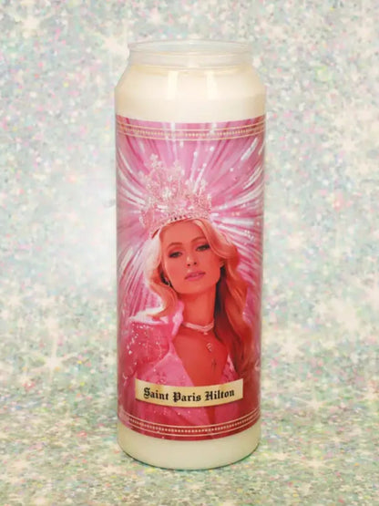 CANDELA RELIGIOSA CON PARIS HILTON