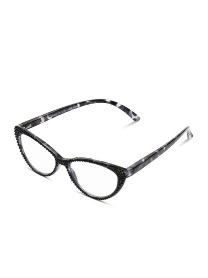 ABELLA NERO JIMMY CRYSTAL NEW YORK OCCHIALE DA LETTURA JCR468B