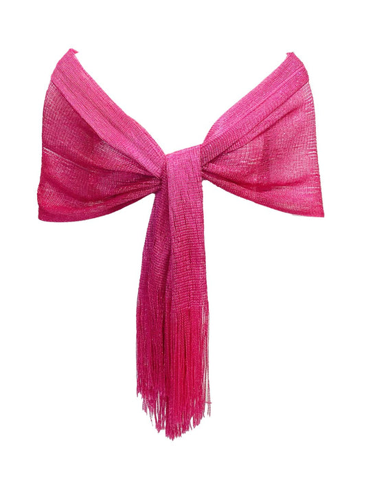 STOLA COPRI SPALLE LUREX Fucsia