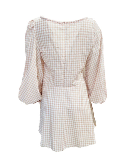 Lulù Dress in Light Pink Vichy by Ribes of LOVE