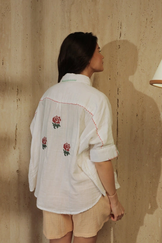 Camicia Rosa delle Isole