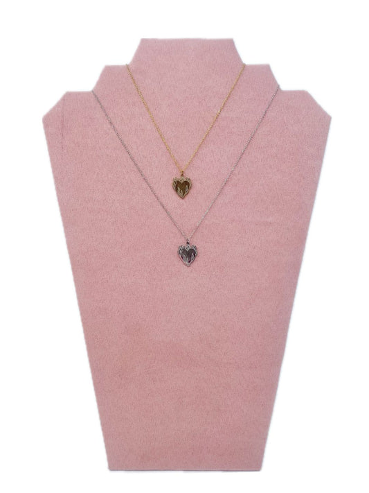 COLLANA CUORE SACRO FIAMME 2381