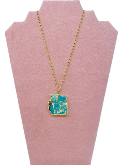 COLLANA CON CIONDOLO DI AGATA 1034