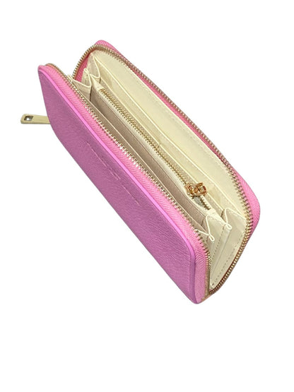 PORTAFOGLIO GRANDE IN PELLE ROSA BUBBLE 5013