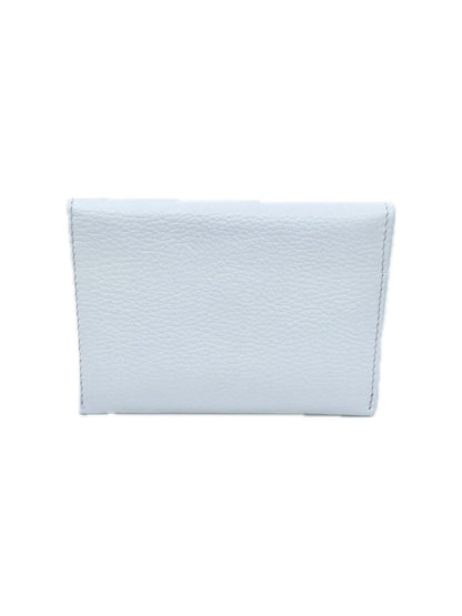 PORTAFOGLIO A BUSTA IN PELLE BIANCO 5023