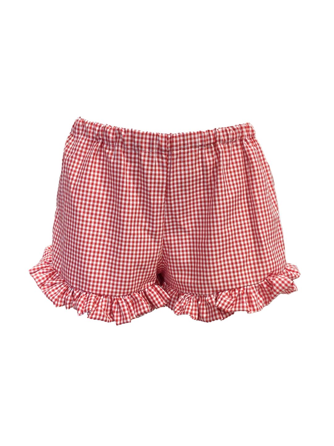 Vichy Galetta Red Shorts Ribes of LOVE
