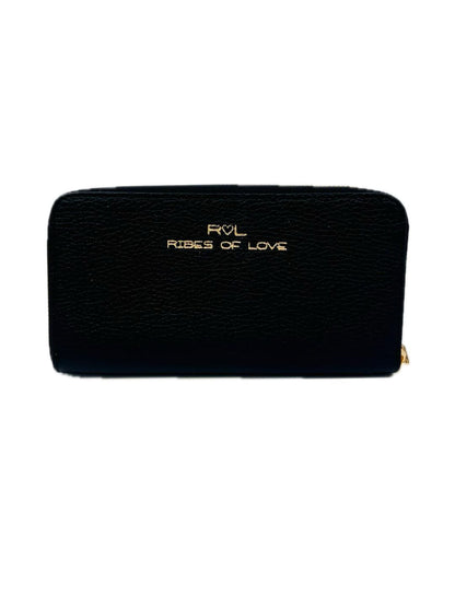 PORTAFOGLIO GRANDE IN PELLE NERO 5013