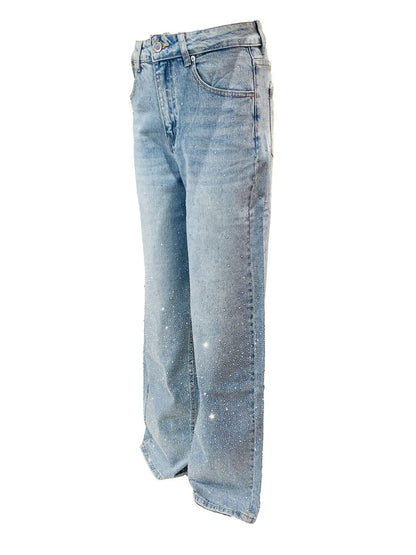 JEANS FULL STRASS C28