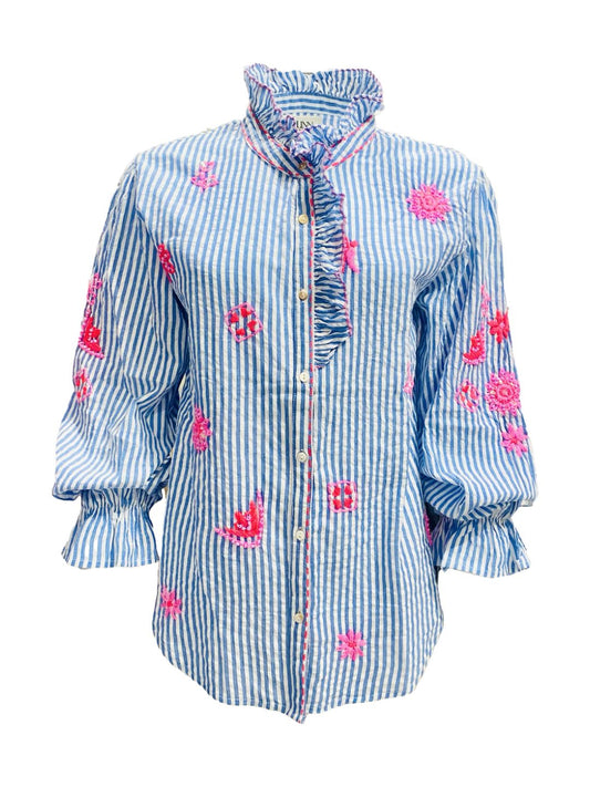 CAMICIA SAINT-TROPEZ Azzurra 135