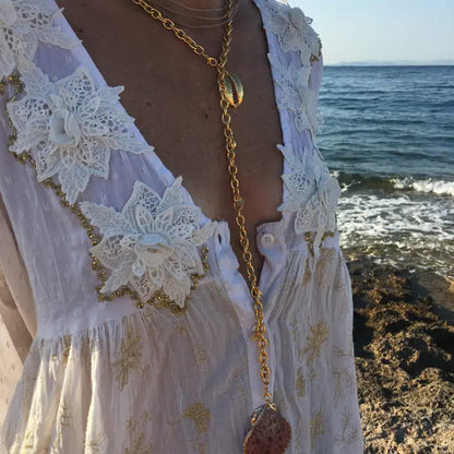 Collana con Conchiglie « Mirto »